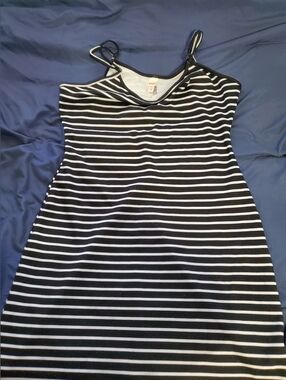 BONGO Striped Dress, Size: Large